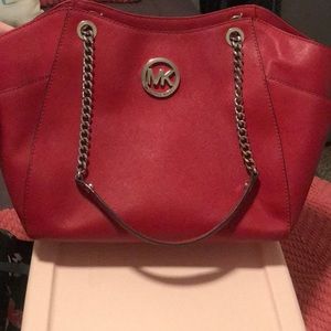 Red MK purse